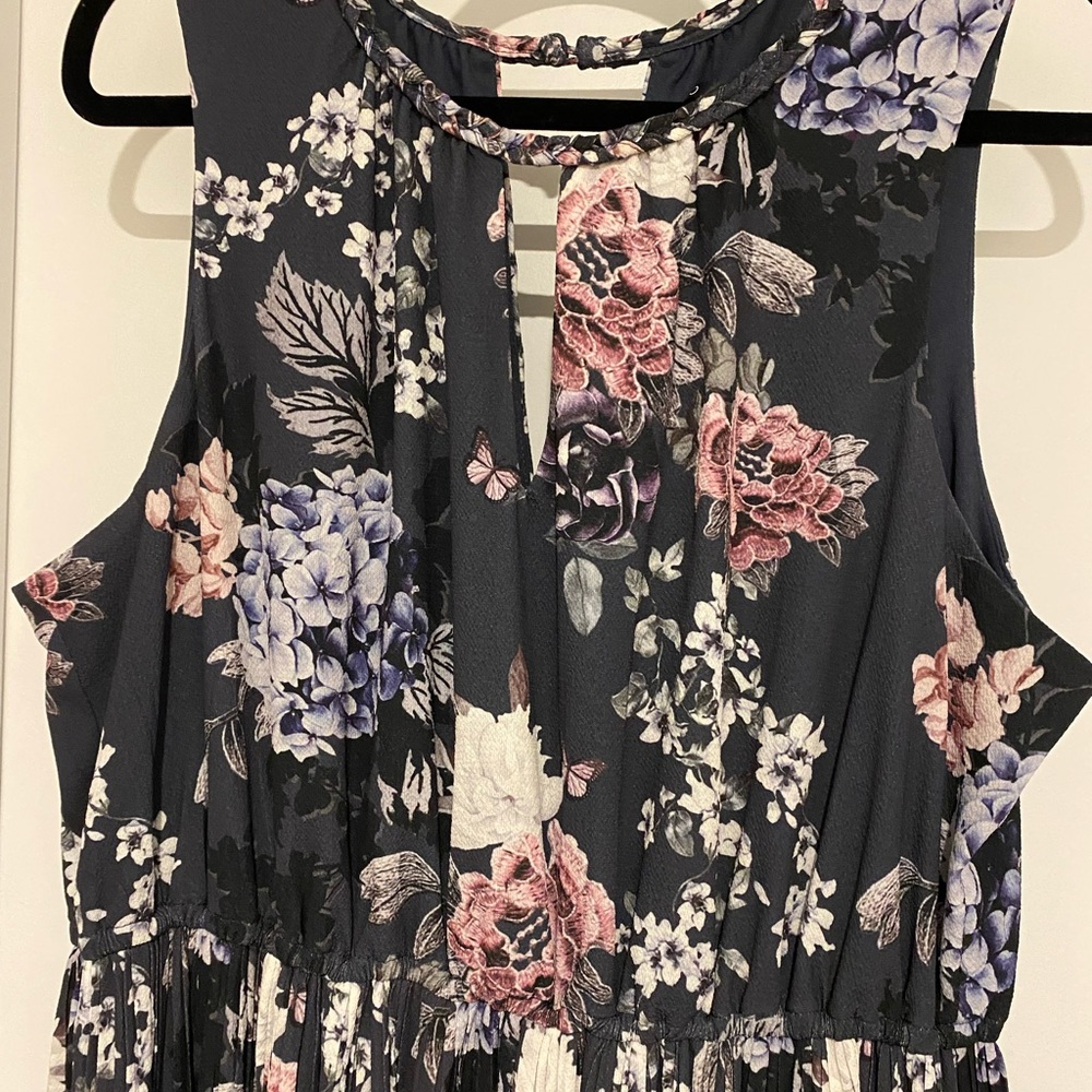 Long Maxi Dress size 14 - Picture 3 of 4